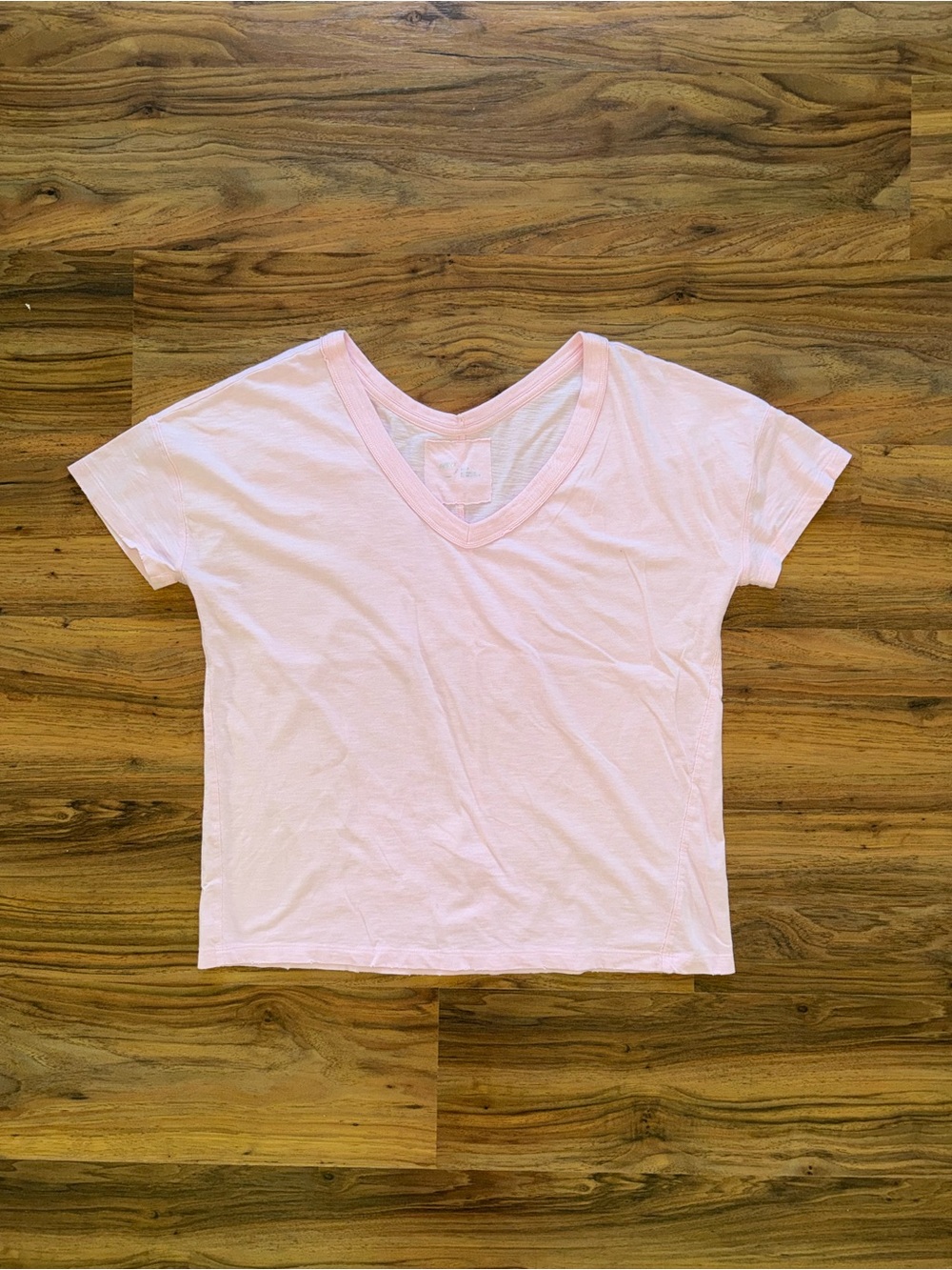 Pink aerie Oversized Voop Tee